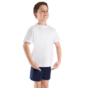 Kids' Bloch Ben Classic Tops White | SUSVO41964