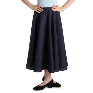 Kids' Bloch Cara Skirts Navy | GUSEC27902
