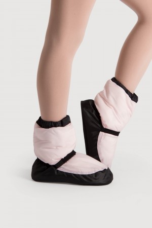 Kids' Bloch Children Warmup Booties Candy Pink | TUSWZ75649