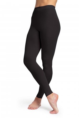 Kids' Bloch Contoursoft Footless Tight Black | XUSBH20611