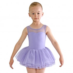 Kids' Bloch Emica Sweetheart Dress Lilac | AUSWC93614