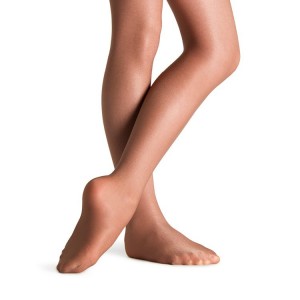 Kids' Bloch Fiesta Shimmer Footed Tight SunTan | USJBT46115