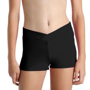 Kids' Bloch Front Short Bottoms Black | LUSSX77496