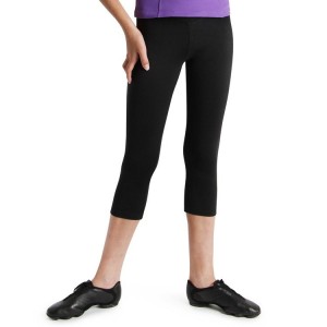 Kids' Bloch Front Tight Bottoms Black | QUSWA12944