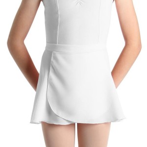 Kids' Bloch Geena Skirts White | PUSQX75463