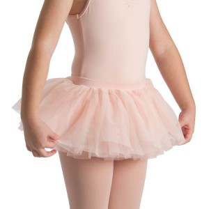Kids' Bloch Hurley Layered Skirts Light Pink | FUSUI24867