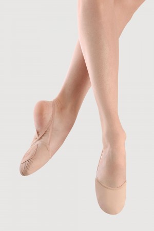 Kids' Bloch Leather Eclipse Contemporary Pink | FUSHY77370