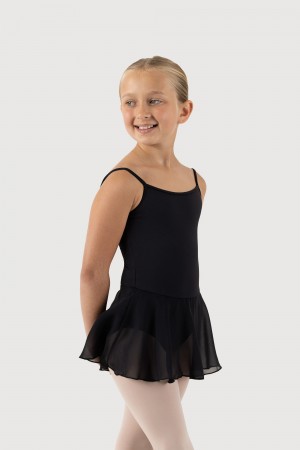 Kids' Bloch Oriole Camisole Leotards Black | GUSUC63325