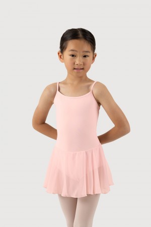 Kids' Bloch Oriole Camisole Leotards Candy Pink | USICD79016