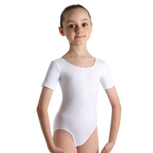 Kids' Bloch Prima Leotards White | USXMI12245