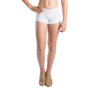 Kids' Bloch Rena Micro Fitted Short Bottoms White | FUSUI59815