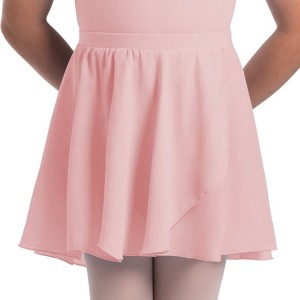 Kids' Bloch Royale Exam Skirts Candy Pink | BUSSD97540