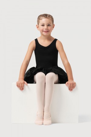 Kids' Bloch Sparkle Dress Black | USQCS77934