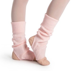 Kids' Bloch Stirrup Legwarmers Knitwear Pink | PUSQX26312