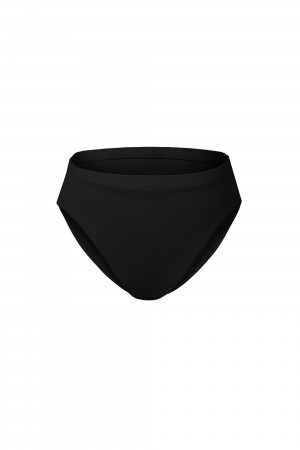 Kids' Bloch Zaniah High Waist Brief Underwear Black | FUSUI39371
