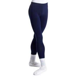 Men's Bloch Dale High Waist Full Length Tight Navy | USJZR34679