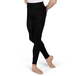Men's Bloch Quebex Full Length Fold Down Knitwear Black | GUSEC38248