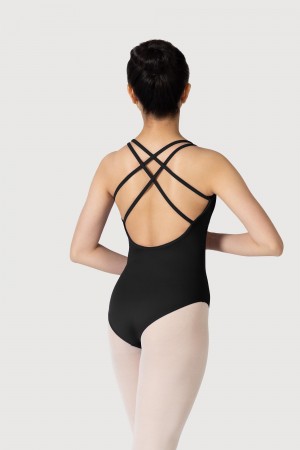 Women's Bloch Alexis Leotards Black | PUSER62373
