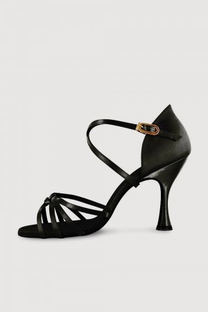 Women's Bloch Davina 3" Dancesport Black | USXBR97091
