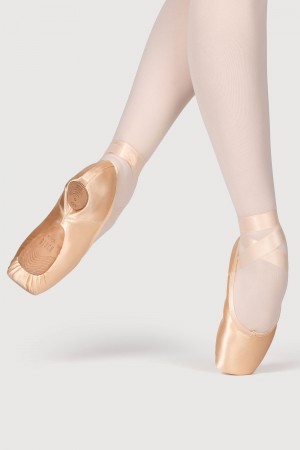 Women's Bloch Eurostretch Pointe Shoes Pink | AUSDF70612
