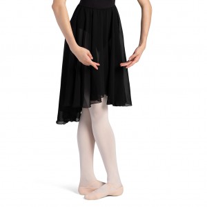 Women's Bloch Gavotte Skirts Black | USJBT94150