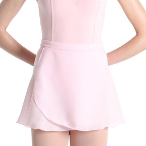 Women's Bloch Geena Skirts Light Pink | EUSHC49655