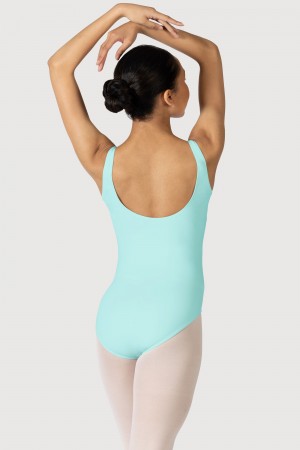 Women's Bloch Overture Ondina Princess Seam Leotards Iceberg | YUSGT97384