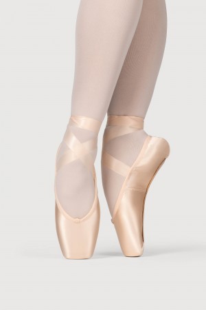 Women's Bloch Serenade Pointe Shoes Pink | USXMI37650